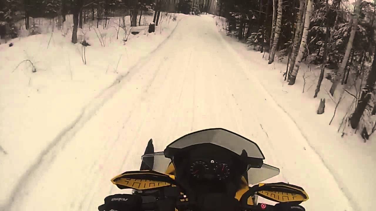 Snowmobiling Presque Isle Wisconsin YouTube