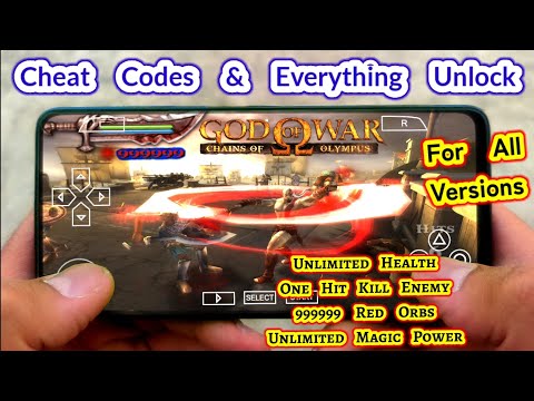 God of war chains of olympus ppsspp cheats 2023