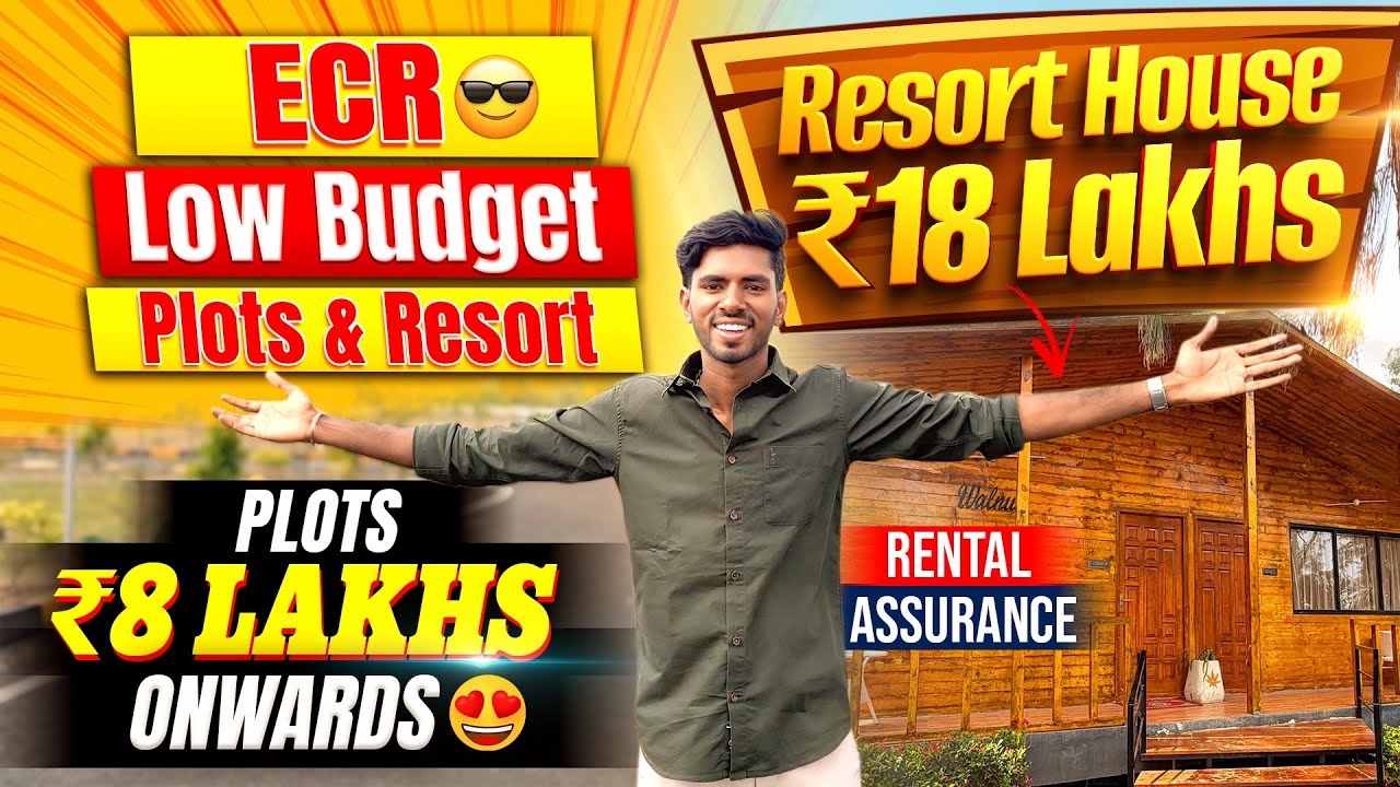 ECR Best Investment Plots For Sale | Resort ₹18 Lakhs Only | Sanjaysamy | Vlog 
