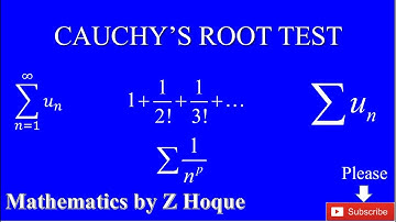 #4 Infinite Series Lecture-4 | Cauchy