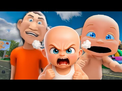 My Baby FOUND A SECRET ROOM! The Funniest Game We've EVER Played (Who's Your Daddy)