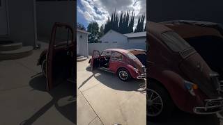 1967 EMPI GTV ruby red VW bug 1641cc D/P should i convert back to single port? #vw #gtv #empi #vwbug