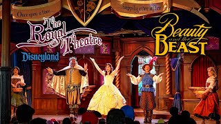 Beauty and the Beast Storytelling at Royal Theatre Full Show 4K Disneyland 2023 05 30