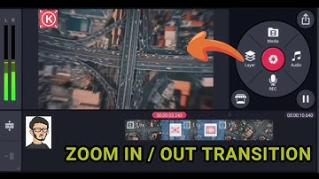 How to Add Zoom in Zoom Out Transition Effect in Kinemaster | Zoom Transition |