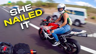 SHE'S RIDING A SPORT BIKE | @masface6 Instagram Compilation 5