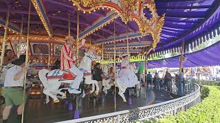 Disneyland King Arthur Carrousel with Mary Poppins and Bert