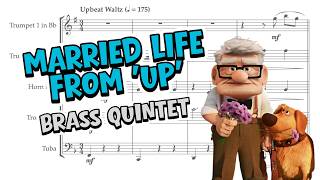 Married Life from 'Up' | Brass Quintet Arrangement