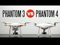 DJI Phantom 4 vs DJI Phantom 3 Professional