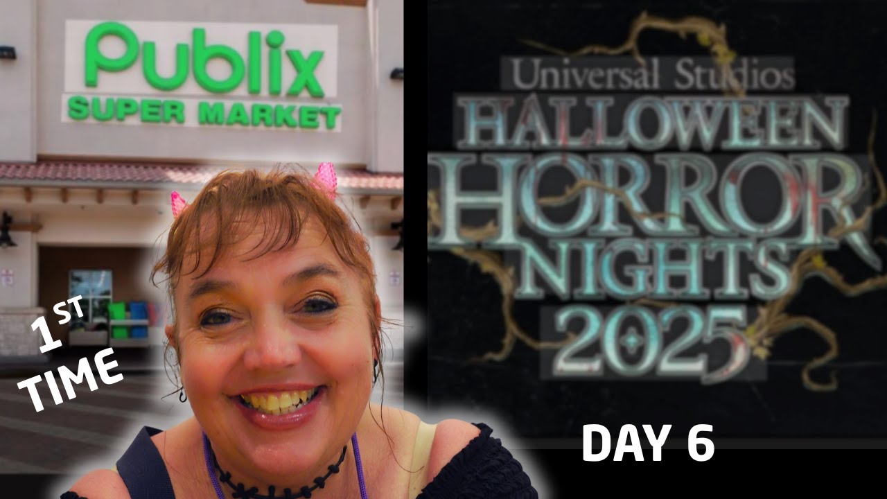 Universal Vlog | День 6 | Впервые в Publix и Halloween Horror Nights, раунд 2!!