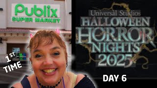 Universal Vlog | Day 6 | First Time at Publix & Halloween Horror Nights Round 2!!