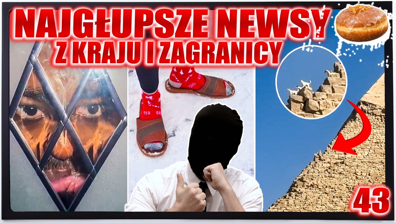 Najgłupsze Newsy z Kraju i Zagranicy 43: Włamał się, żeby zjeść kiełbasę