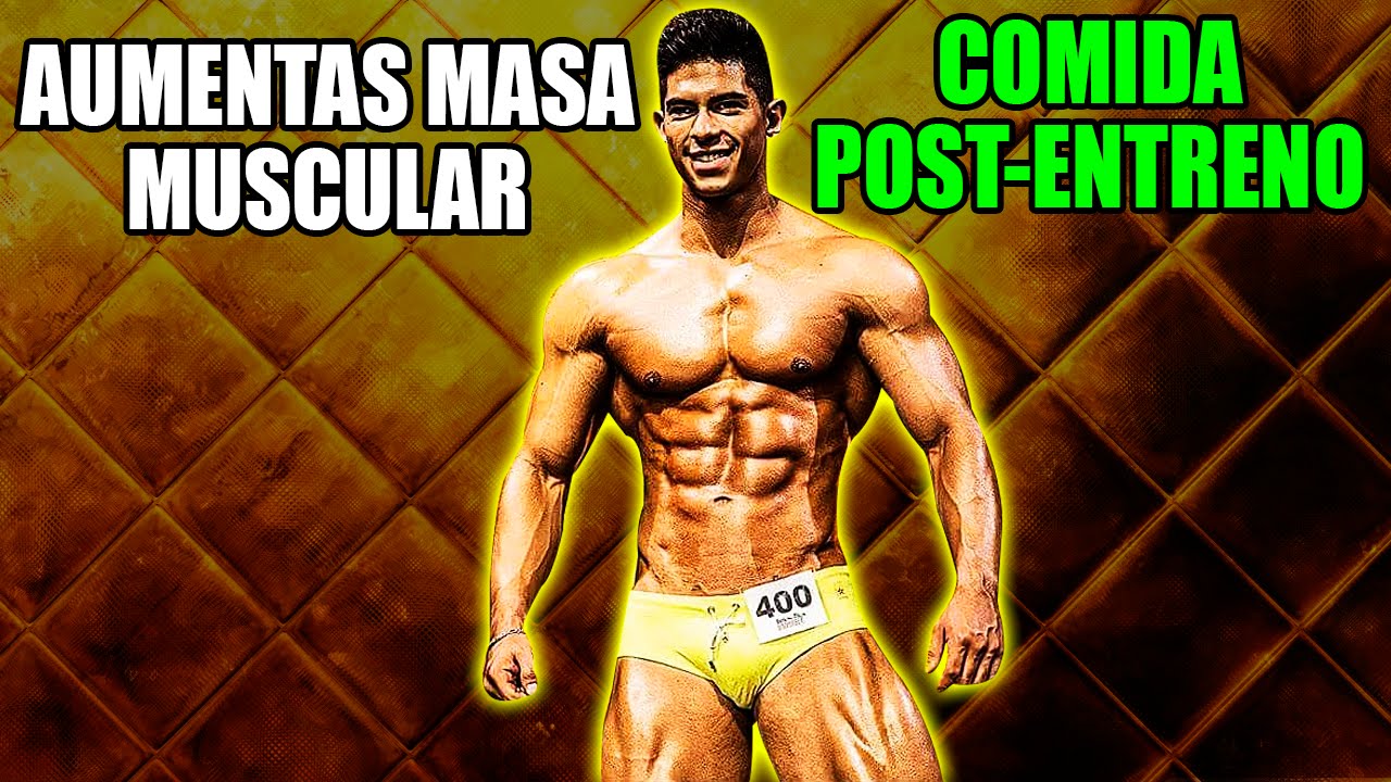 gymkhana AUMENTAR MASA VOLUMEN MUSCULAR COMIDA POST ENTRENAMIENTO FERNANDO VALDEZ