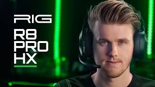 RIG R8 SPECTRE PRO HX | Dual Wireless Gaming Headset with Graphene Drivers and Base Station for Xbox