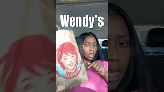This strawberry lemonade from Wendy’s ..🔥#mukbang #burger #soulfood #foodie #shorts