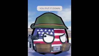 Thanksgiving CHAOS 🇺🇸🦃 (Countryballs) #shorts 