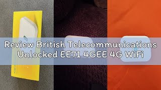 Review British Telecommunications Unlocked Ee71 4Gee 4G Wifi Mini Hub 300Mbps Wifi Mobile Broadband