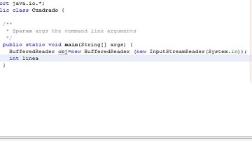 Cuadrado de asteriscos en java