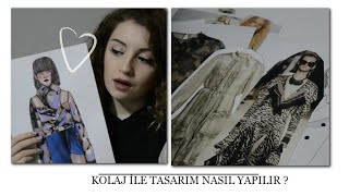 KOLAJ YÖNTEMİYLE TASARIM NASIL YAPILIR ?