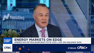 We can't end up with Iran controlling the Strait of Hormuz, says API CEO Mike Sommers