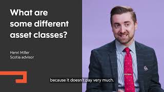 What are asset classes?