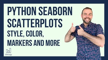 Python Seaborn Scatterplot Tutorial | Python Data Visualization Tutorial | Color, Marker and Size!