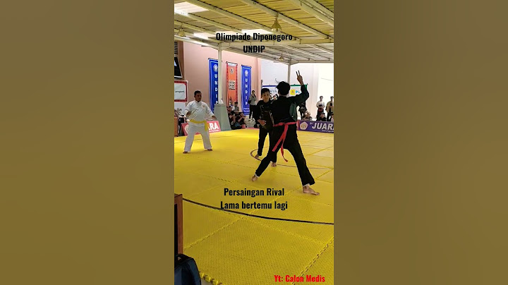 Rival Lama Bertemu lagi di Olimpiade Diponegoro UNDIP #jateng #pesilatindo #pencaksilat