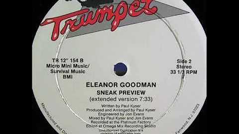 Eleanor Goodman - Sneak Preview