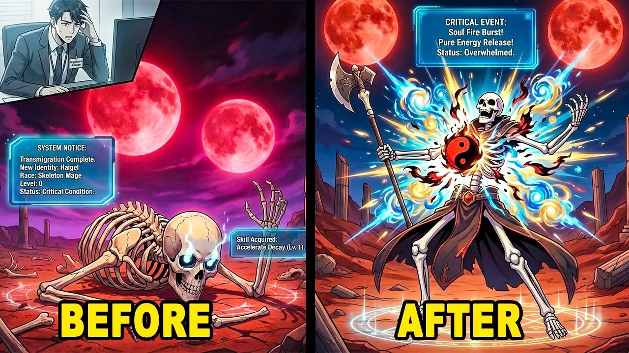 Reincarnated SKELETON Uses "MODERN LOGIC" To Trap ELITE Monsters And Force Them Into SLAVERY!