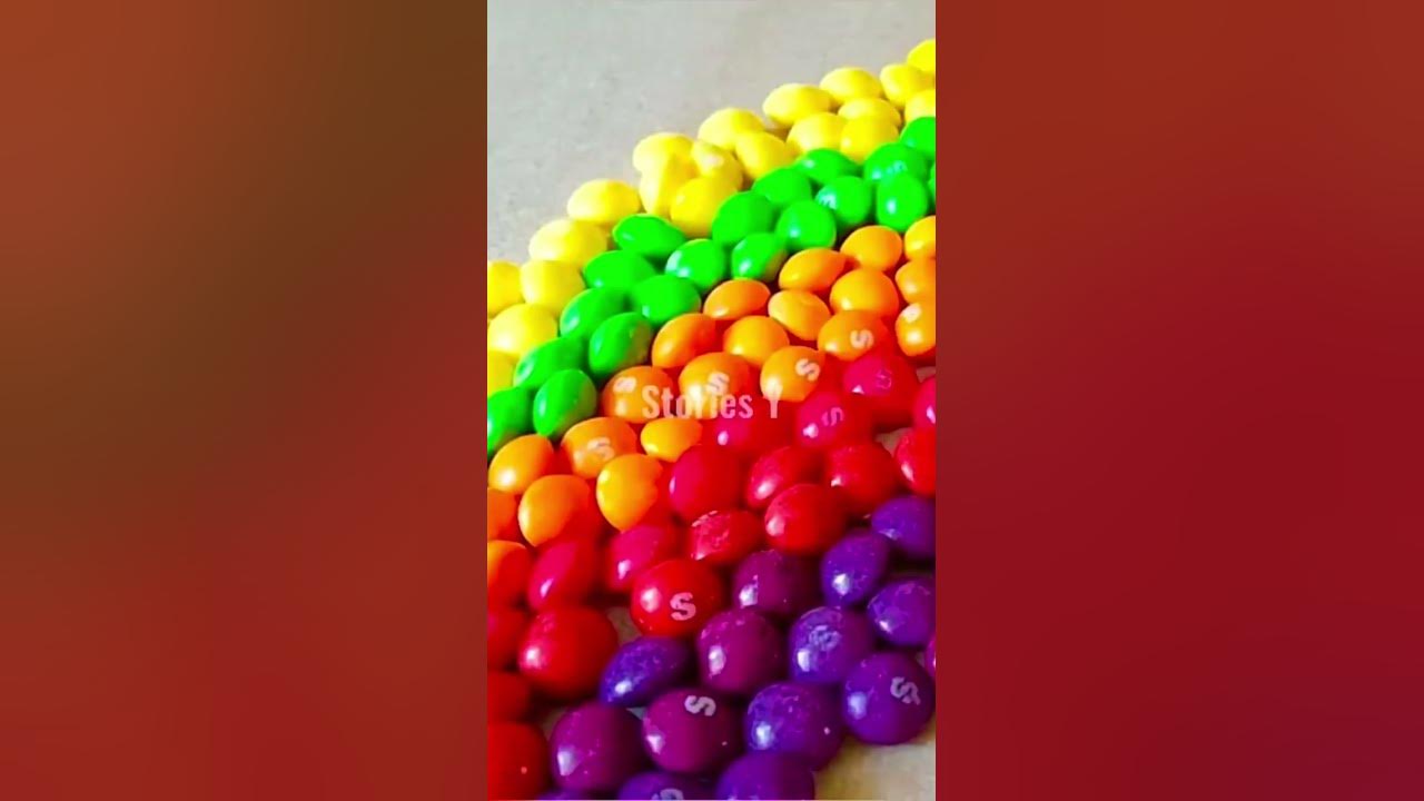 Гравитационный дисплей для skittles