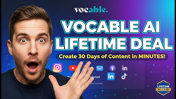 Vocable AI Lifetime Deal – Maak 30 dagen aan content in enkele minuten!