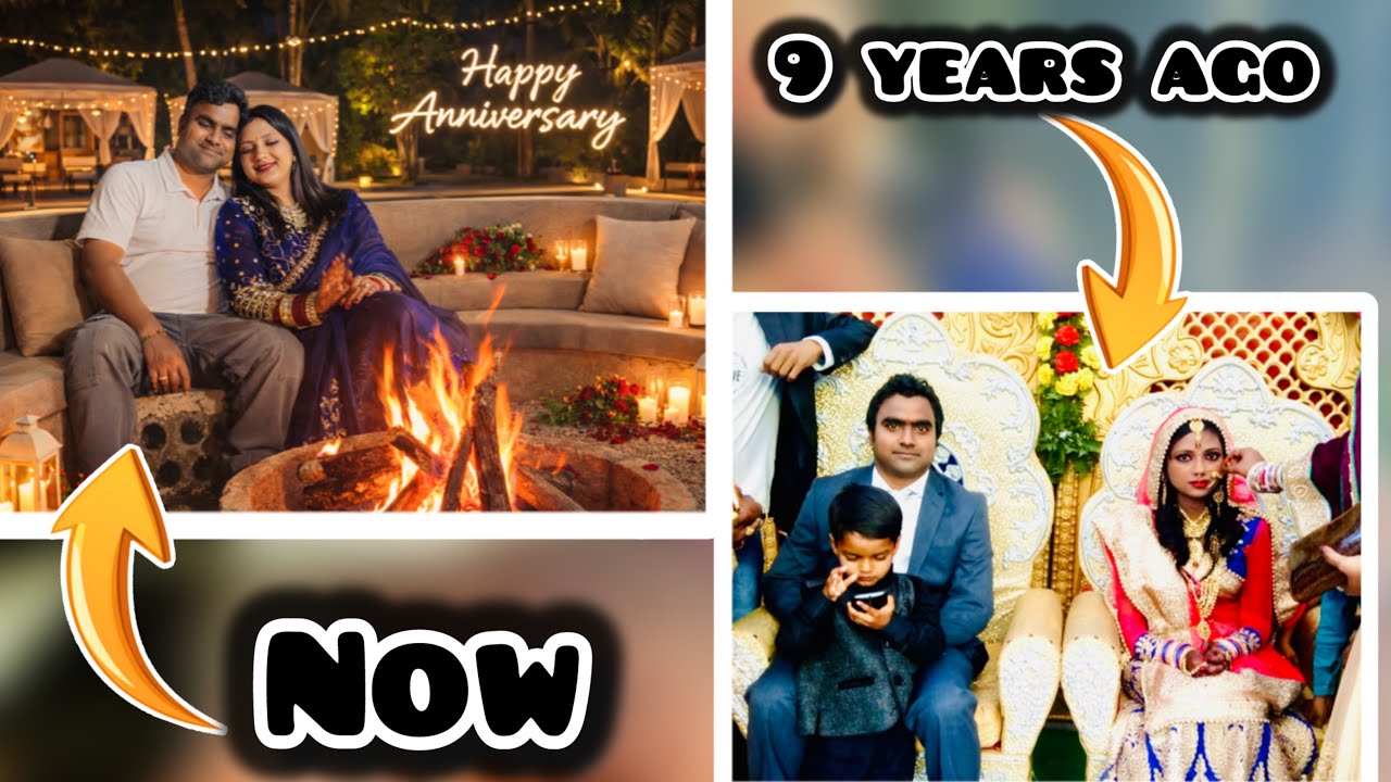 कभी कभी विश्वाश नहीं होता इतने साल हो गए हमारे शादी को और आज भी बहुत स्पेशल है हमारे लिए कुछ 😍