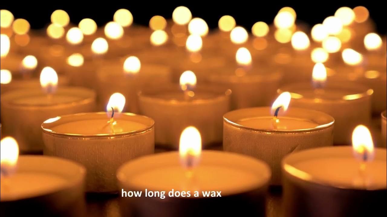 how long does a wax melt last YouTube
