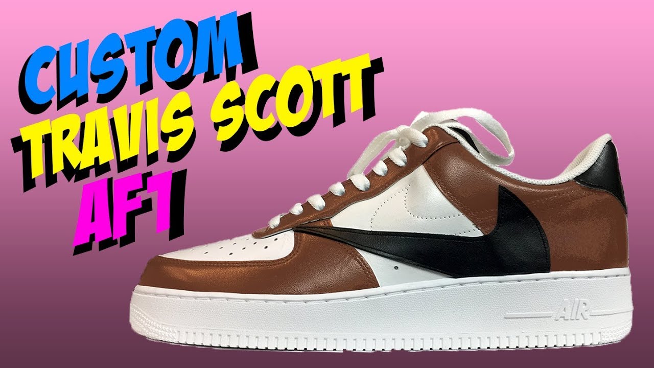 custom af1 travis scott