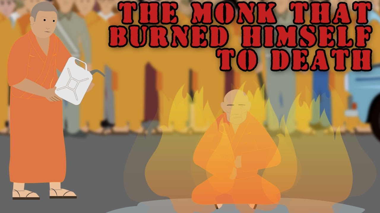 The Monk that Burned Himself to Death (The Vietnam war)