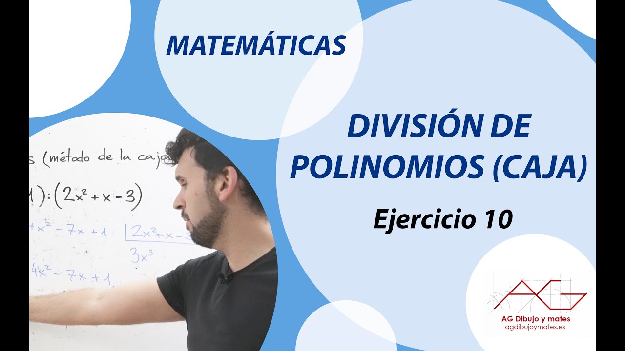 Ejercicios Matemáticas - 010 - División de polinomios. Método de la caja