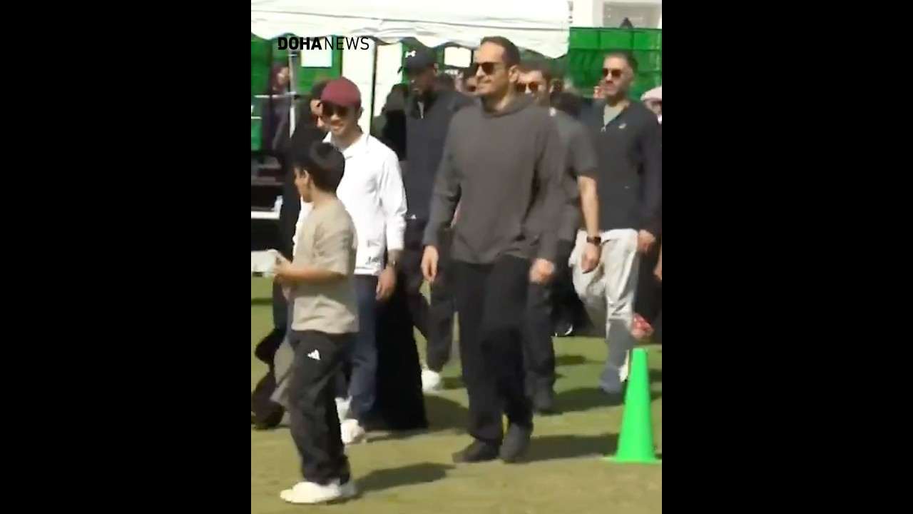 Qatar’s PM-FM Takes Part In Sports Day Activities