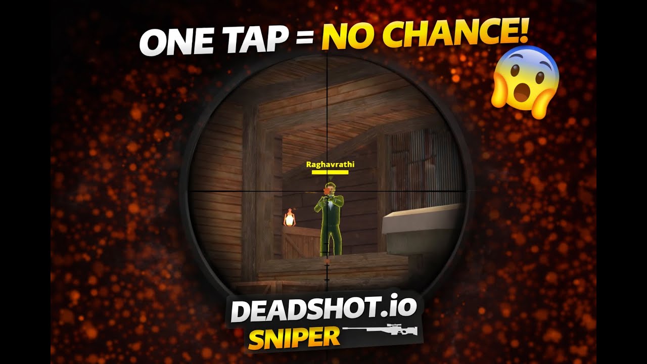 ONE SHOT WIPEOUT 🔥 Deadshot.io Sniper Rampage | Insane One-Tap Kills (LIVE)