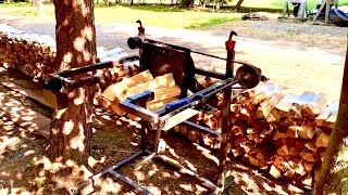 The first and last firewood bundler you should buy! JOHNS WELDING LLC