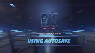 Using Auto Save