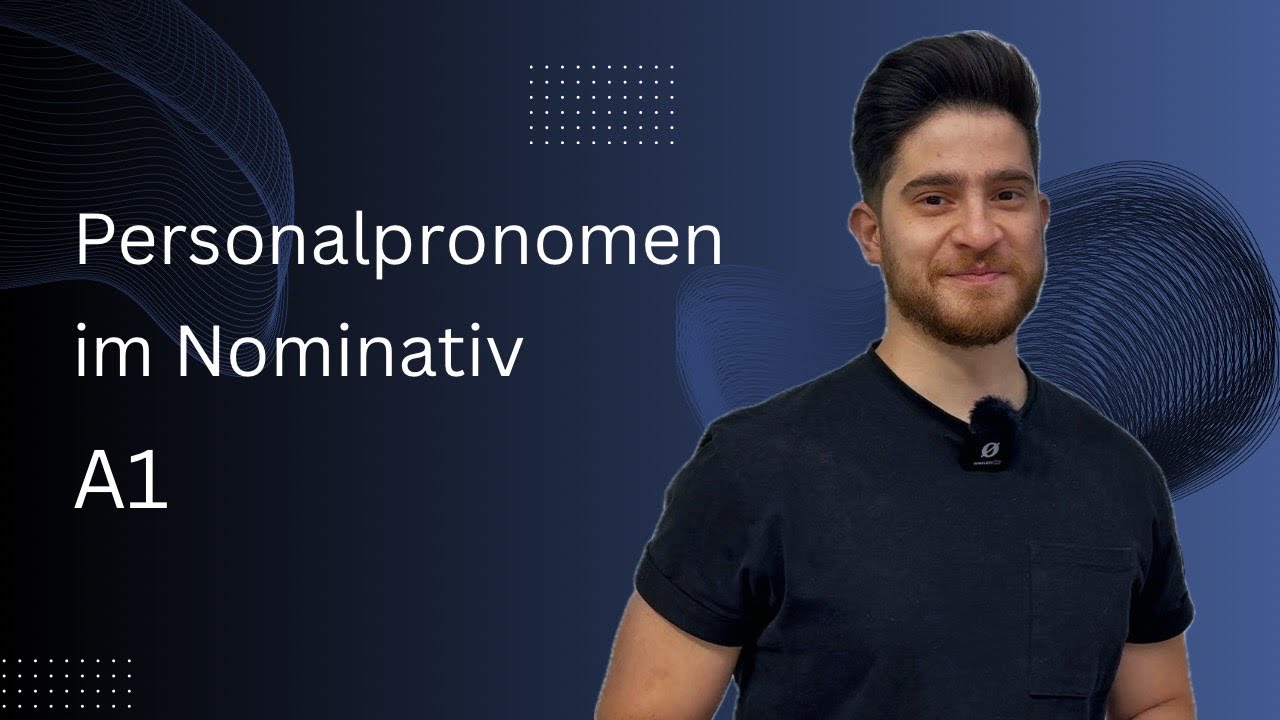 Die Personalpronomen im Nominativ A1 الضمائر الشخصية بحالة الفاعل في اللغة الألمانية من مستوى A1