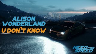 Alison Wonderland - U don't know