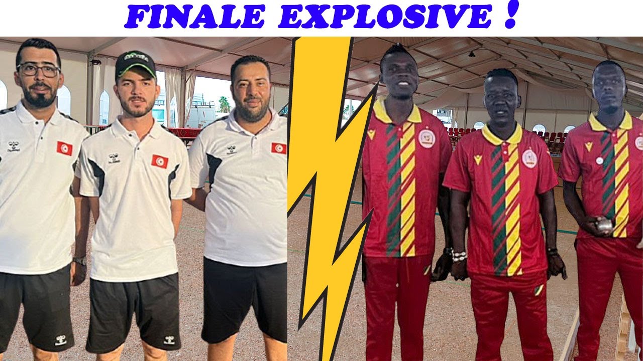 Miniature : GRANDE FINALE TUNISIE vs CONGO Championnat d'Afrique Petanque 2025