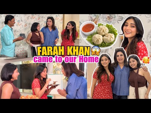 Farah Khan Came To Our Home 🏡 | Unboxing Gifts | BTS of Shoot | Paayal Vlogs @FarahKhanK