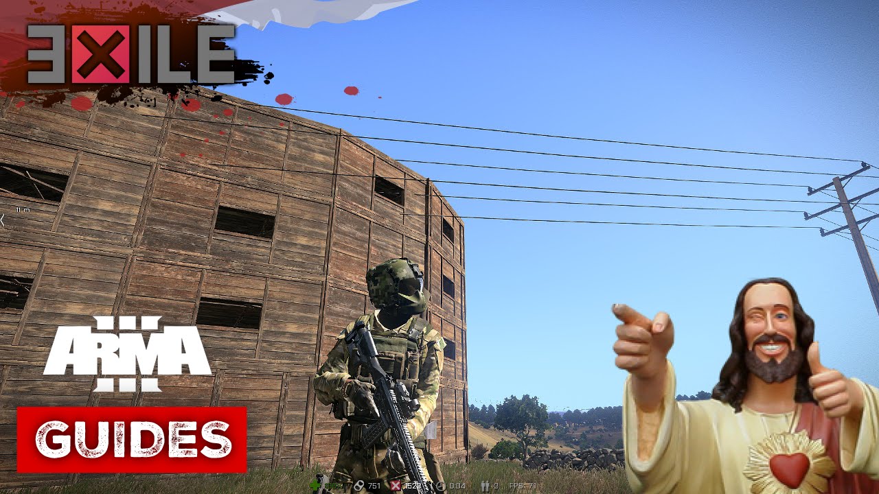 ARMA 3 Exile fun at missions