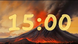 15 Minute Timer Volcano