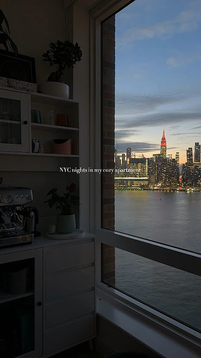 Malam-malam di apartemen nyaman saya di New York City #timelapse #newyork #apartemen