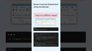 Detect Internet Connection Status in JavaScript screenshot 5