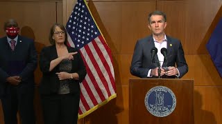 Virginia governor's COVID-19, security update for Thursday, Jan. 14