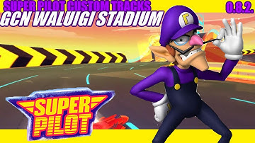 Super Pilot Custom Tracks (0.8.2.): Waluigi Stadium by アルさん