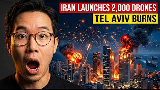 Iran LAUNCHES 2,000 Suicide Drones, Tel Aviv BURNS, US Carriers FLEE Persian Gulf!